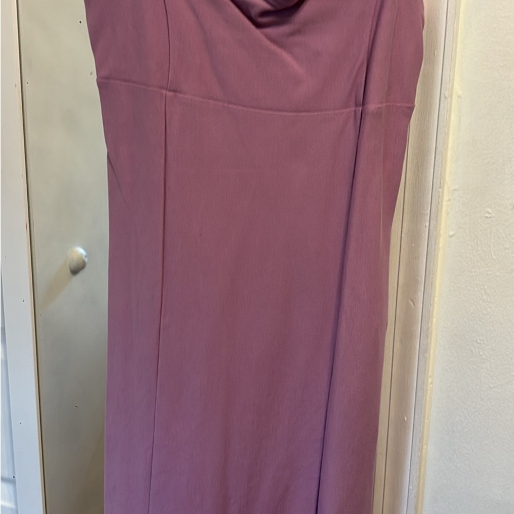 Urban Outfitters Pink Sheath Dress Cowl Neck Sleeveless